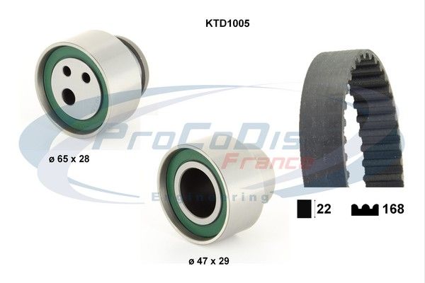 PROCODIS FRANCE Комплект ремня ГРМ KTD1005